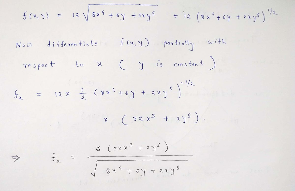 Calculus homework question answer, step 1, image 1